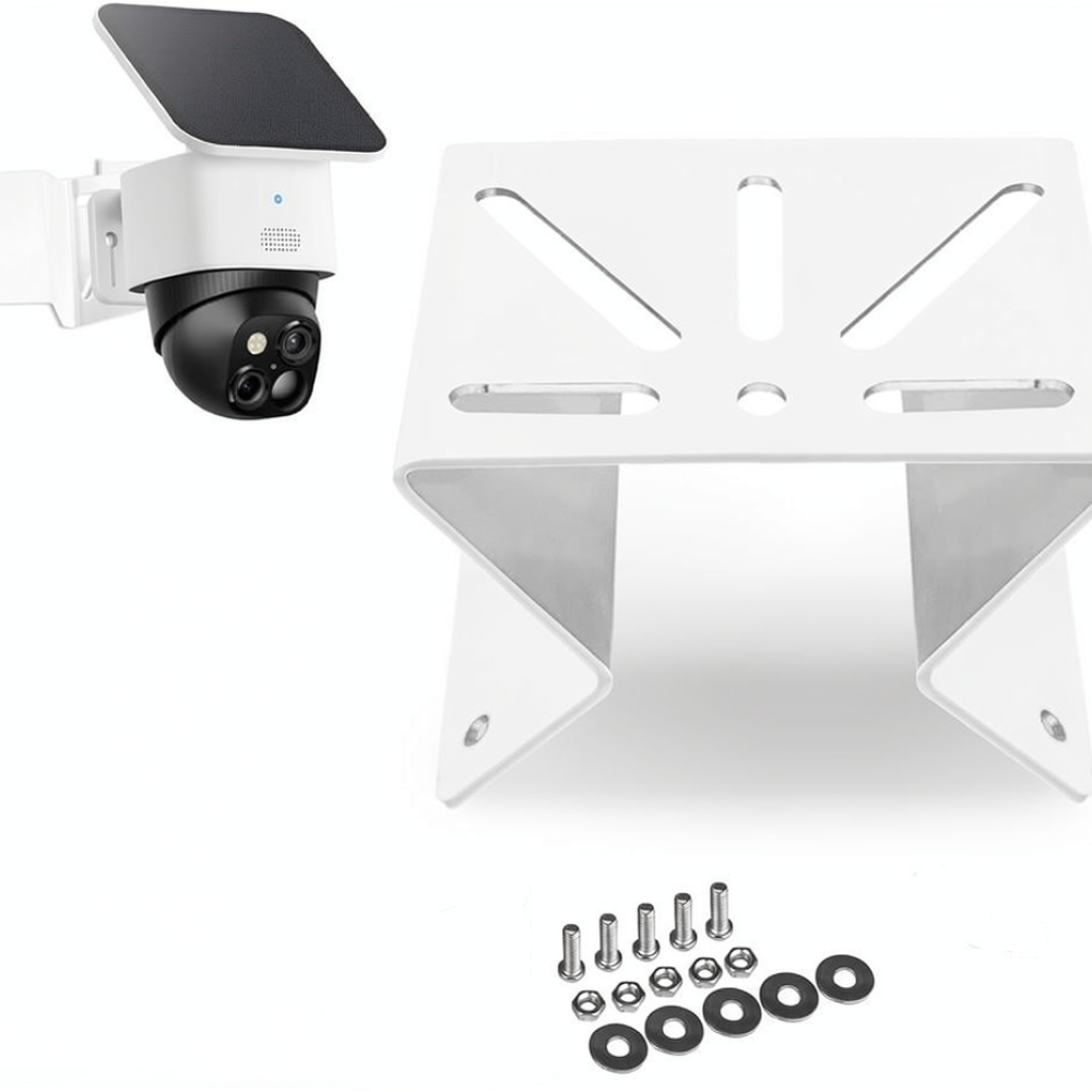 Robusto supporto angolare in m - Eufy Camera S340 recensione e prezzo