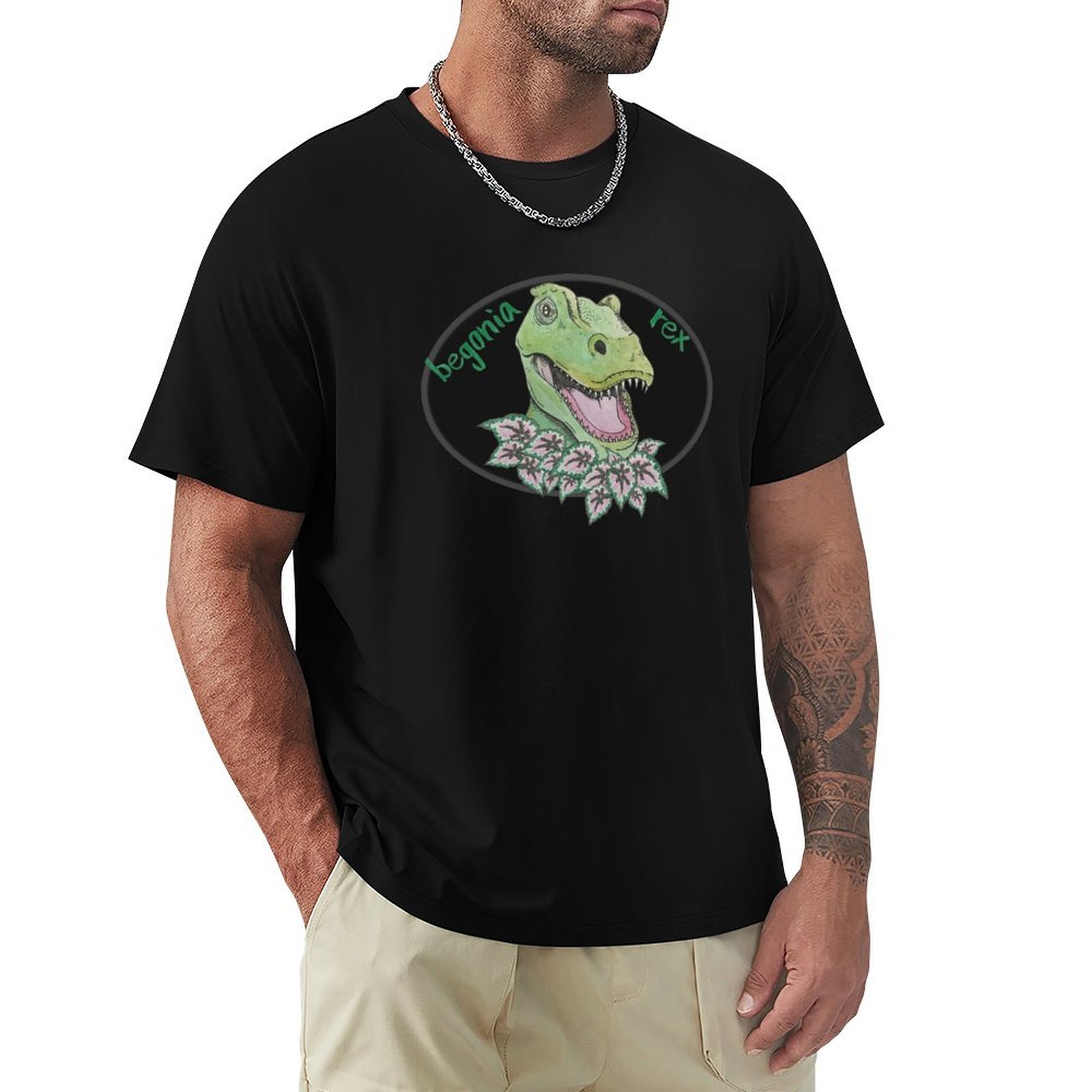 T-shirt T rex begonia, magliet - Begonia Rex recensione e prezzo